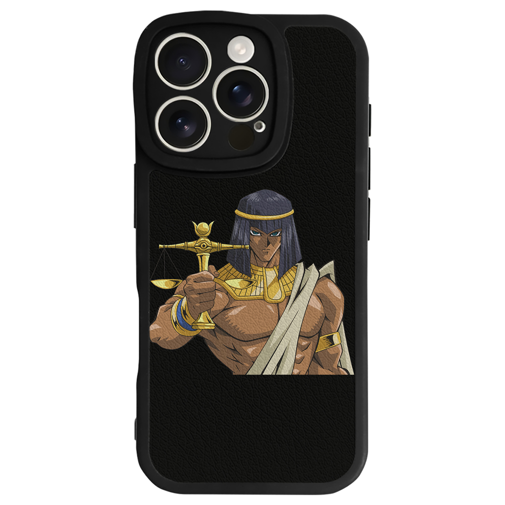 遊☆戯☆王 Yu-Gi-Oh! 【iPhone 16シリーズ対応】シリコンスマホケース（レザー調） 材質：シリコン